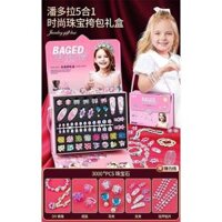 Bộ Đồ chơi hộp trang sức, xâu vòng tay cho bé