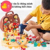Bộ đồ chơi kỹ sư lắp ráp - đồ chơi vặn ốc vít - Cho bé từ 3 tuổi