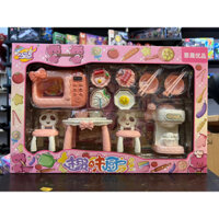 Bộ đồ chơi làm bánh cho bé tập làm thợ bánh ngọt