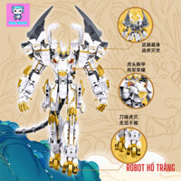 Bộ đồ chơi lắp ghép lắp ráp mô hình robot nhân vật trong truyện tranh, truyền thuyết
