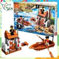 Bộ đồ chơi lắp ghép mô hình lego loại lớn - Cướp biển Caribe