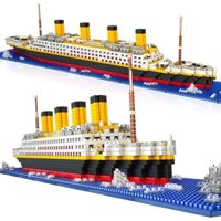 Bộ Đồ Chơi Lắp Ghép Tàu Titanic Gồm 1860 Mảnh Ghép Dành Cho Trẻ Em