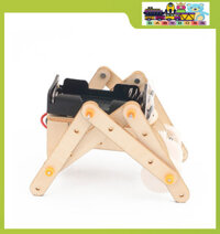 Bộ Đồ Chơi Lắp Ghép Xếp Hình Robot J-16. Đồ Chơi Thí Nghiệm Bằng Gỗ Cho Bé Tặng Kèm 1 Tranh Ghép Bằng Gỗ