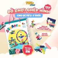 Bộ đồ chơi lắp ráp 560 chi tiết giúp bé sáng tạo từ 3-7 tuổi Toy Story