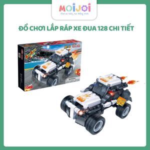 Bộ đồ chơi lắp ráp BanBao - Xe đua lực hỏa tiễn 8622