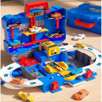 Bộ Đồ Chơi Lắp Ráp Bảo Dưỡng Takara Tomy Chạy Pin Có Thang Máy Lên Xuống Gia Hân Toys - Đồ Chơi Máy Rửa Xe Cho Trẻ Em