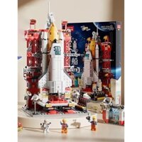 Bộ Đồ chơi lắp ráp lego Tàu Vũ Trụ 1083, bộ lắp ráp xếp hình phi thuyền không gian đồ chơi cho bé 4+ trở lên