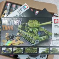 BỘ ĐỒ CHƠI LẮP RÁP LEGO XE TĂNG MILITARY TANK 66007 ( 506PCS)