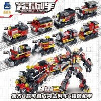 Bộ Đồ Chơi Lắp Ráp Mô Hình Tàu Lửa lego Dành Cho Bé Trai