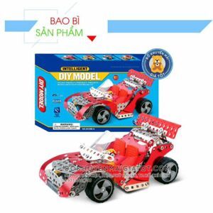 Bộ đồ chơi lắp ráp mô hình xe đua thông minh WC88A 263 chi tiết