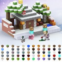 Bộ Đồ Chơi Lắp Ráp Mô Hình Minecraft 2CM DIY Có Nam Châm Hít