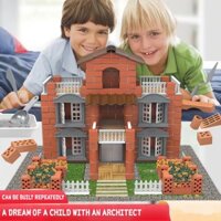 Bộ Đồ Chơi Lắp Ráp Mô Hình Ngôi Nhà Búp Bê Mini 3 +