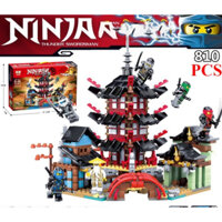 Bộ Đồ Chơi Lắp Ráp Ninja Ngồi Đền Huyền Thoại Kèm 6 Nhân Vật Ninjago Sấm Sét , bộ xếp hình 76013