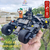Bộ Đồ Chơi Lắp Ráp Siêu Xe Batmobile Tumbler, Mô Hình Lắp Ráp Xe Batman Super Hero 325 Chi Tiết - BabyBlock