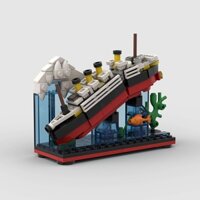 Bộ Đồ Chơi Lắp Ráp Tàu Titanic Độc Đáo Thú Vị Dành Cho Bé