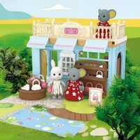 Bộ đồ chơi láp ráp Tinyzone nhà búp bê cửa hàng gấu Koala đồ chơi cho bé gái, đồ chơi nội thất