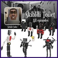 Bộ Đồ Chơi Lắp Ráp Toilet Man vs Monitor Man Skibidi