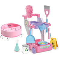 Bộ Đồ Chơi Lau Nhà Có Máy Hút Bụi