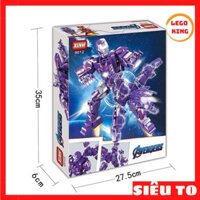 Bộ đồ chơi Lego Avengers cho bé lắp ráp xếp hình Robot siêu anh hùng +415 chi tiết 9012