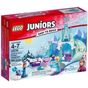 Bộ đồ chơi Lego Juniors 10736 - Lâu đài băng giá của Elsa