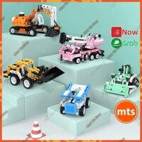 Bộ đồ chơi Lego lắp ghép xe xây dựng kĩ thuật Onebot Mini cao cấp - Bộ quà tặng độc đáo Minh Tín Shop