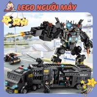 Bộ Đồ Chơi Lego Lắp Ghép Xếp Hình Người Máy Cho Bé