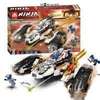 Bộ Đồ Chơi Lego Lắp Ráp Ninjago Minecraft Bela Lari 60081 Xe Đua Địa Hình Sóng Âm 767 Chi Tiết Cho Trẻ Từ 6 Tuổi