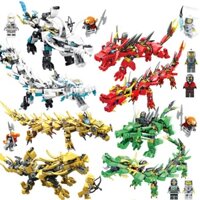 Bộ Đồ Chơi Lego Ninja Rồng Cho Bé, Đồ Chơi Lắp Ráp Ninjago, Lego Dragon ( Hộp Giấy)