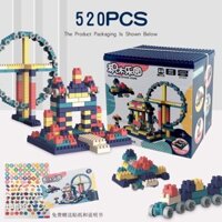 Bộ Đồ Chơi Logo Xếp Hình 520 Chi Tiết Cho Bé Thỏa Sức Sáng Tạo