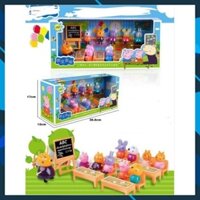 Bộ đồ chơi lớp học heo Peppa