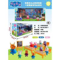 Bộ đồ chơi lớp học heo Peppa