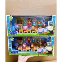 Bộ đồ chơi lớp học heo peppa