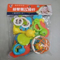 Bộ đồ chơi Lúc lắc dành cho trẻ sơ sinh và trẻ nhỏ 566 gồm 10 chi tiết (giao màu ngẫu nhiên)