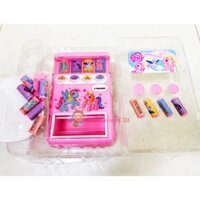 BỘ ĐỒ CHƠI MÁY BÁN NƯỚC TỰ ĐỘNG heo peppa, mèo kitty, thỏ có pin nhạc