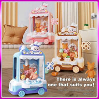 Bộ đồ chơi  Máy gắp thú bông xe bán kem