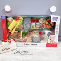 Bộ Đồ Chơi Máy Làm Mì Bằng Đất Sét, Dụng Cụ Nhà Bếp Trẻ Em, Mô Phỏng Đồ Dùng Nhà Bếp Nấu Ăn, Giúp Bé Học Nấu Ăn