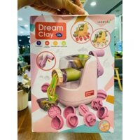 bộ đồ chơi máy làm mì đất sét cho bé - máy làm mì sợi bằng đất sét