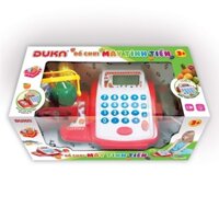 Bộ Đồ Chơi Máy Tính Tiền DUKA - Màu Đỏ  - MLB