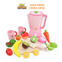 Bộ đồ chơi máy xay sinh tố kèm trái cây dính nam châm bằng gỗ toystore FUDAER