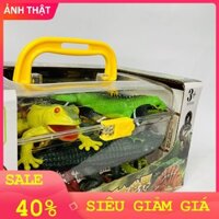 Bộ Đồ Chơi Mô Hình Con Vật Bò Sát E0137 - Ảnh Tự Chụp