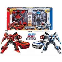 Bộ Đồ Chơi Mô Hình Xe transformer biến đổi tùy ý cực to cực đẹp bộ quà tặng cho bé