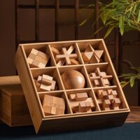 Bộ Đồ Chơi Mở Khóa Khổng Minh Phát Triển Trí Thông Minh Cho Bé 6-12 Tuổi