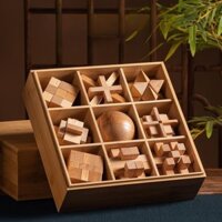 Bộ Đồ Chơi Mở Khóa Khổng Minh Phát Triển Trí Thông Minh Cho Bé Và Thách Thức Cả Người Lớn