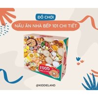 Bộ đồ chơi nấu ăn 101 món đầy đủ chi tiết thoả sức chế biến cho bé