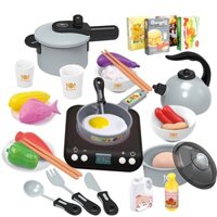 Bộ đồ chơi nấu ăn 36 món y như thật cho bé thỏa sức vui chơi cùng bạn bè