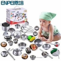 Bộ đồ chơi nấu ăn inox 40 món

Cao cấp