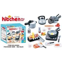 BỘ ĐỒ CHƠI NẤU ĂN KITCHEN 36 Chi Tiết Cho Bé [ phukienthoitranghanoiso1 ]