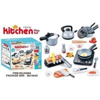 BỘ ĐỒ CHƠI NẤU ĂN KITCHEN 36 Chi Tiết Cho Bé