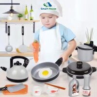 Bộ đồ chơi nấu ăn KITCHEN nhà bếp 36 món loại to cho bé gái hộp đồ chơi trẻ em