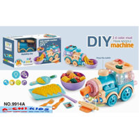 Bộ Đồ Chơi Nấu Ăn, Máy Làm Mì Ý Từ Đất Nặn Giúp Bé Tập Làm Đầu Bếp Nhí